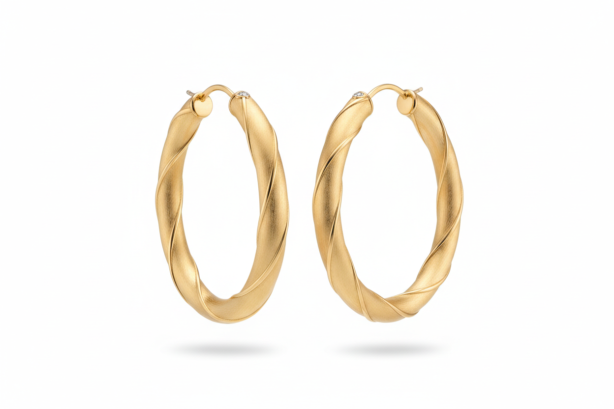 Fashion Creative Big Circle Earrings Women