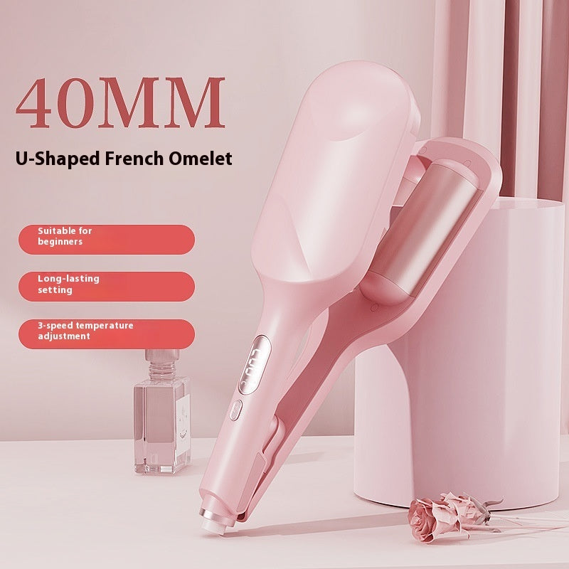 40MM Large Egg Roll Deep U LCD Hair Curler