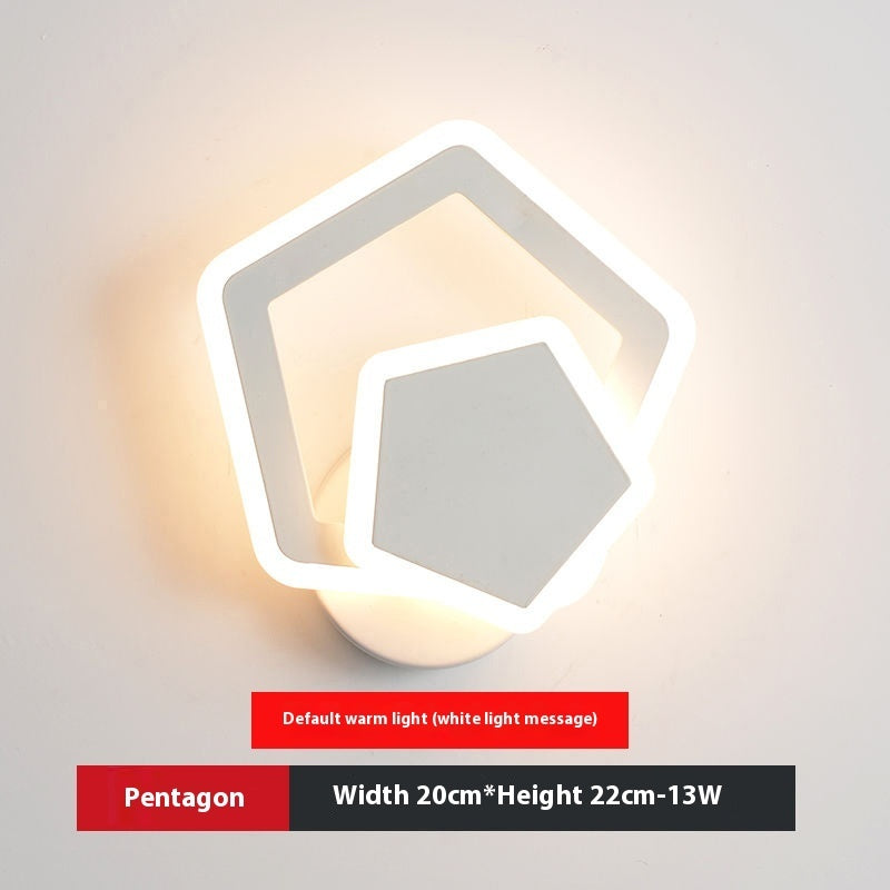 Heart-Shaped Minimal LED Lamp