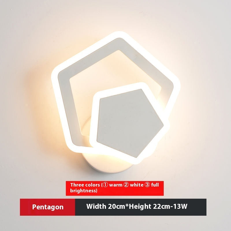 Heart-Shaped Minimal LED Lamp